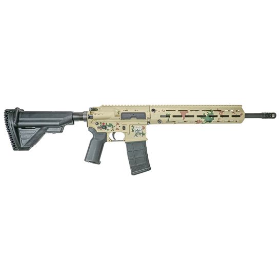 HK 75th Anniversary MR556A1 5.56 NATO Semi-Auto Tropentarn Rifle w/(4) 30rd Mags