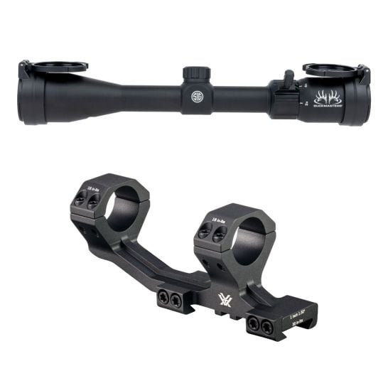 Sig Sauer Buckmaster 3-9x40mm Rifle Scope & Vortex Sport Cantilever Mount